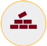 icon of laying bricks
